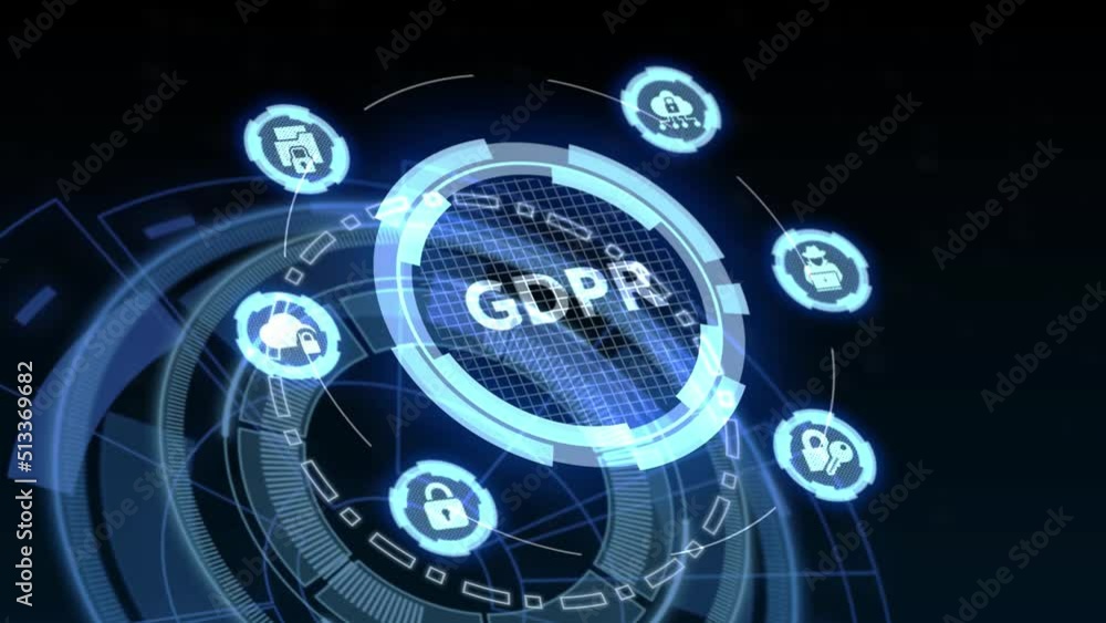 GDPR Personal data protection regulation cyber security. Business, Technology, Internet and network concept. GDPR Personal data protection regulation cyber security. Business, Technology, Internet and network concept.