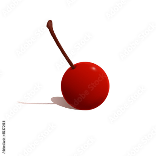illustrarion of cherry