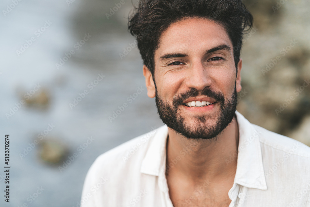 Fototapeta premium Portrait of a handsome man