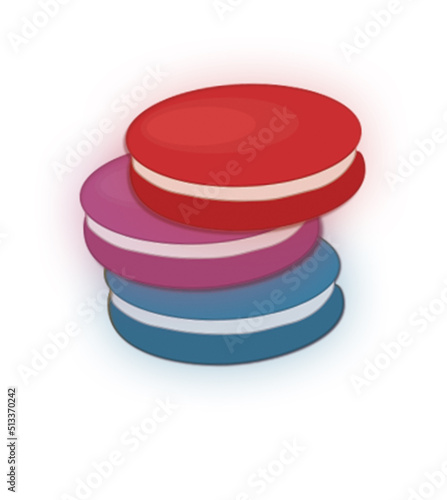 stack of macarons