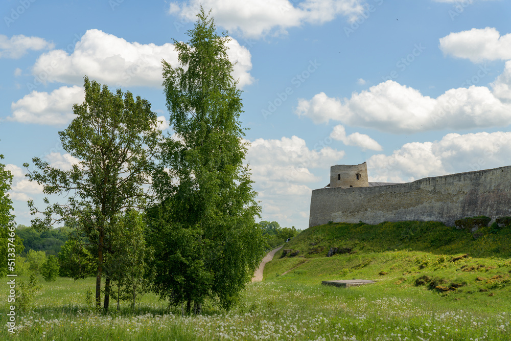 Izborsk fortress.  Pskov district, Russia