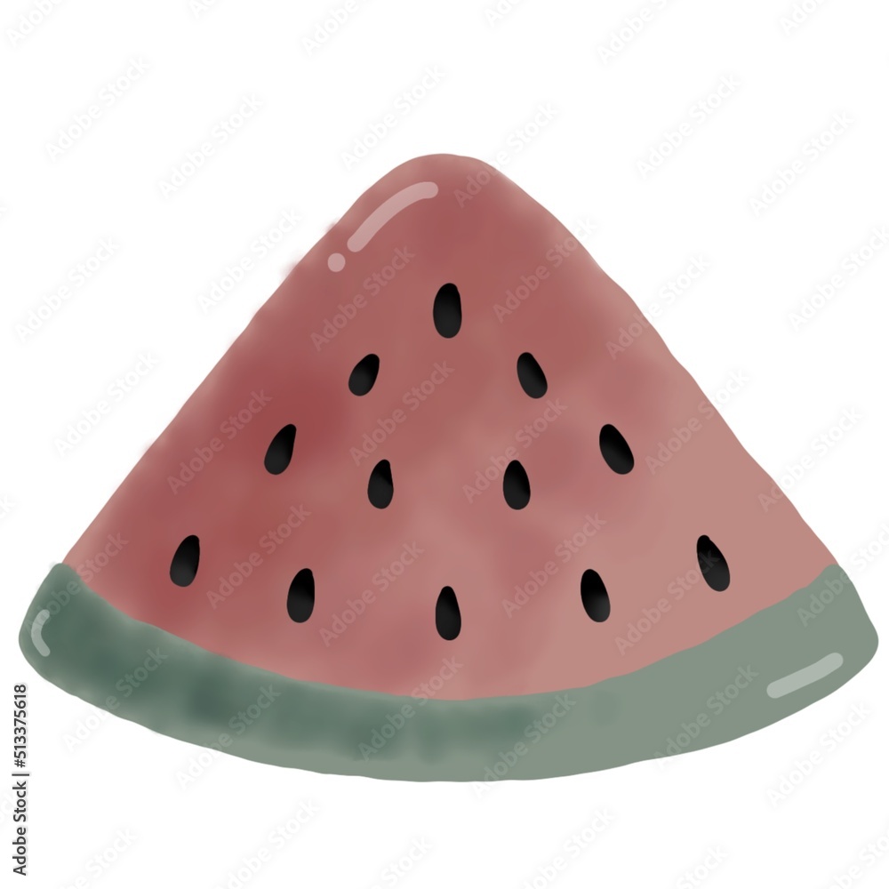 watermelon isolated on white background watermelon isolated on white background