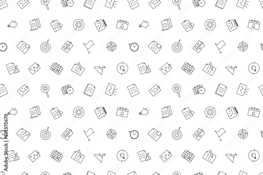 Vector planning pattern. Planning seamless background Vector planning pattern. Planning seamless background