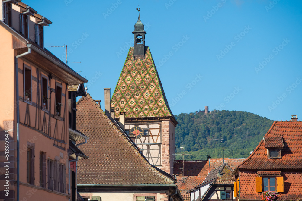 Obraz premium Village de Bergheim, Alsace, France