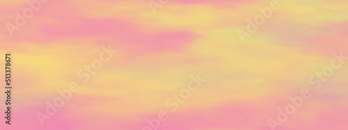 Abstract watercolor background with yellow and pink watercolor stains, multicolor bright and shinny colorful background, beautiful watercolor background for creative design.