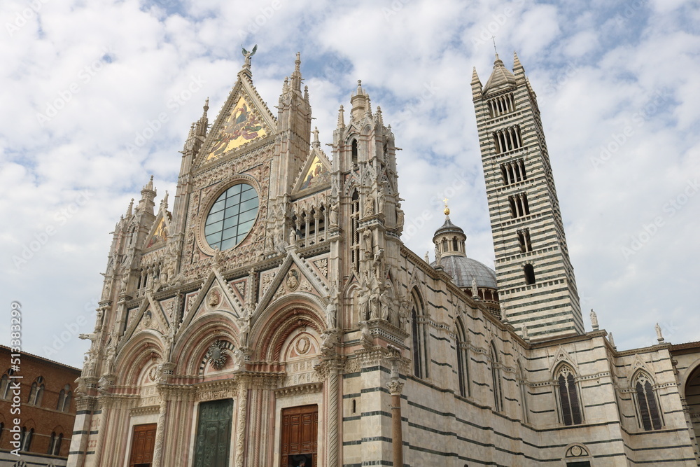 Catedral de Siena em Itália 