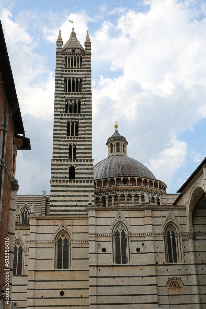 Dumo da Santa Maria Assunta em Siena, Itália 
