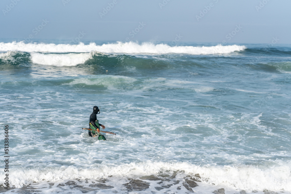 Fotografías de las playas de Ica en Perú.