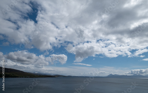 Landscape view of the Applecross Peninsula  Scotland UK.