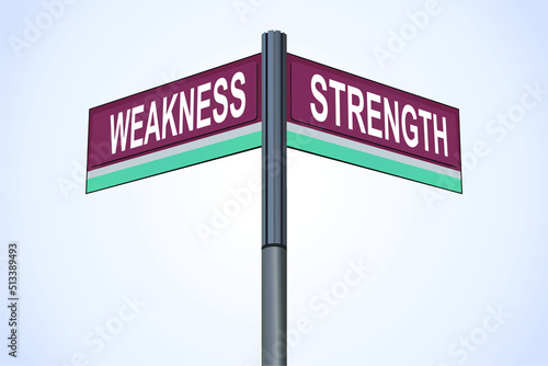 Standing at the Crossroads of Weakness and Strength: A Metaphorical Journey Through Self-Discovery, Where Each Path Reflects Growth, Resilience.