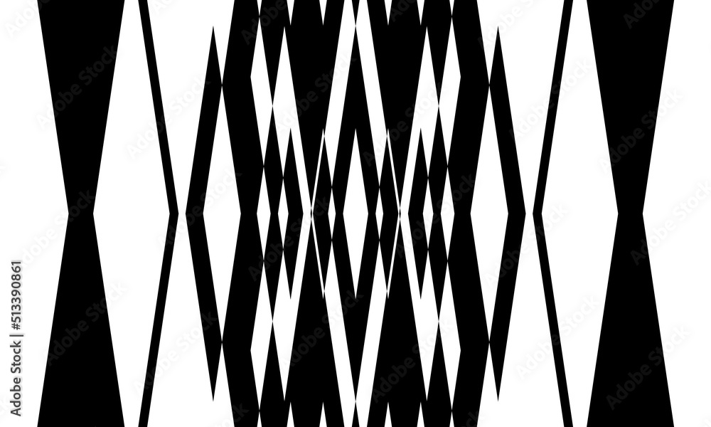black art pattern in modern style monochrome wallpaper for design Stock