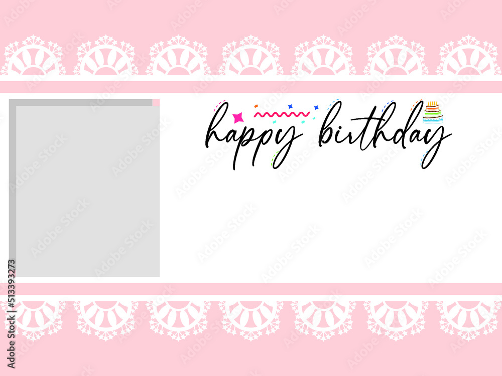 Birthday card design