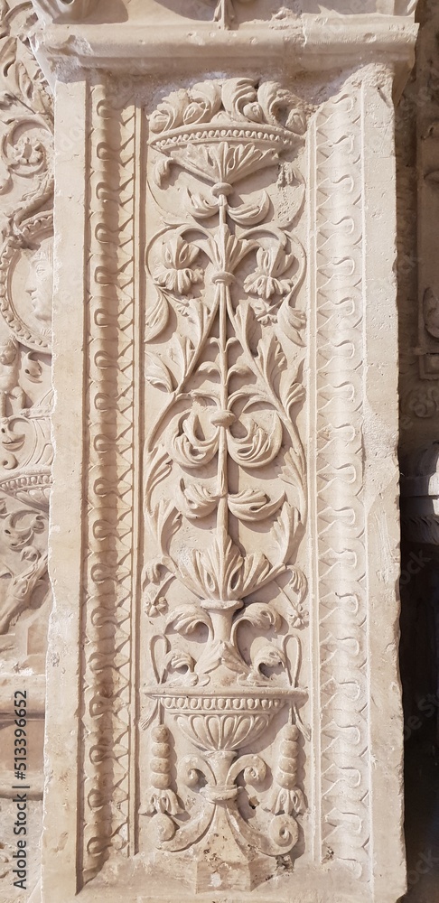 detail of a column