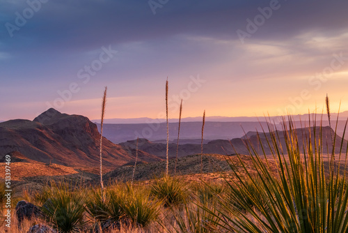 Big Bend National Park sunset photo