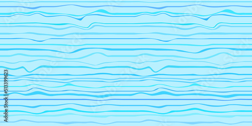 Seamless colored pattern with lines. Abstract nautical wallpaper of the surface. Wavy sea background. Multicolored texture. Decorative backdrop
