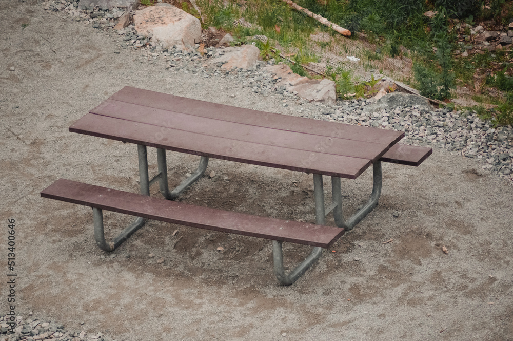 picnic table in the park picnic table in the park