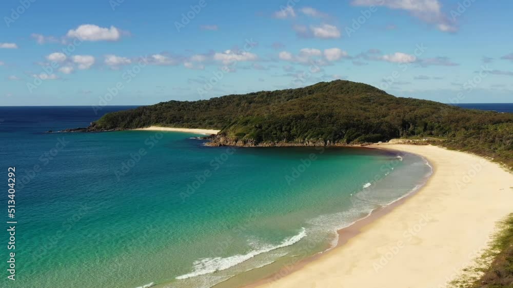 Pristine remote sandy Elizabech bay beach in Booti Booti national park as 4k.
Pristine remote sandy Elizabech bay beach in Booti Booti national park as 4k.