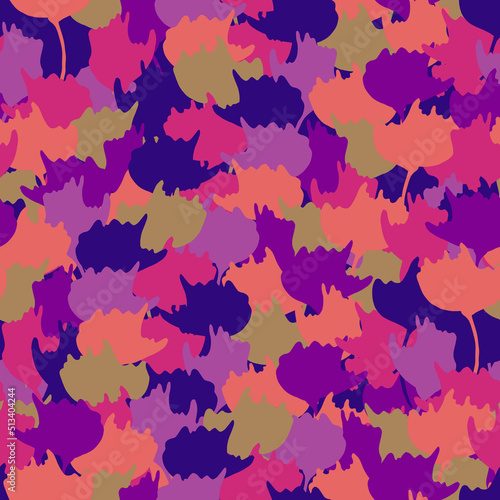 camouflage abstract backgrounds vector seamless pattern
