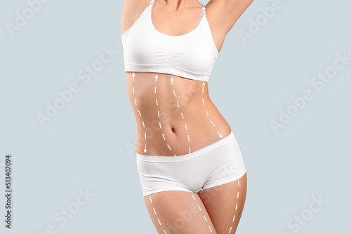 Beautiful young woman after...