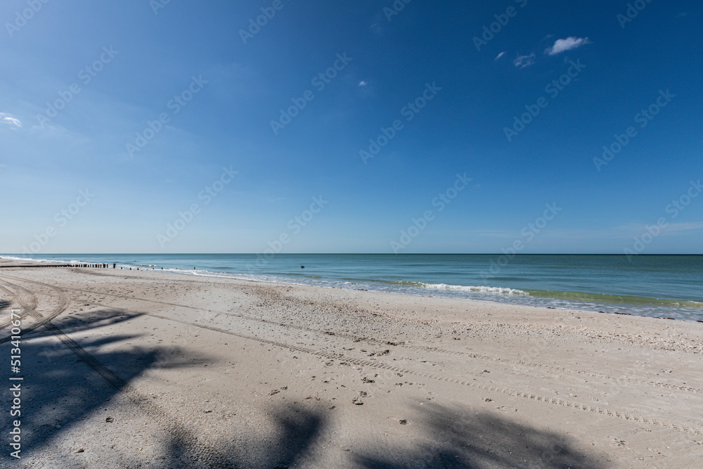 Obraz premium sand beach and sky