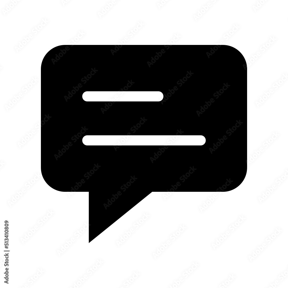 Chat Icon Vector Symbol Design Illustration Chat Icon Vector Symbol Design Illustration