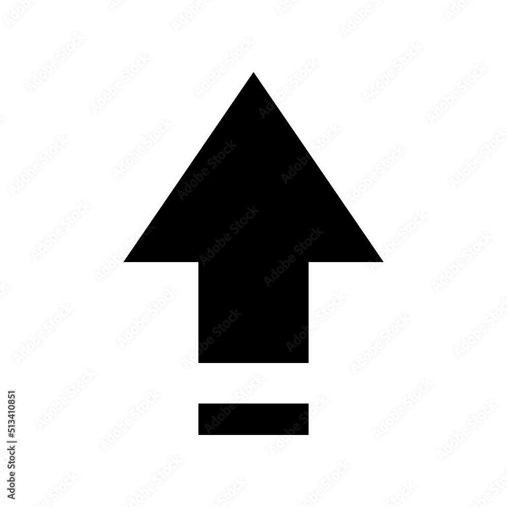 Upload Icon Vector Symbol Design Illustration Upload Icon Vector Symbol Design Illustration