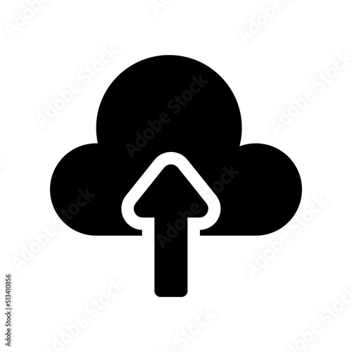 Upload Icon Vector Symbol Design Illustration