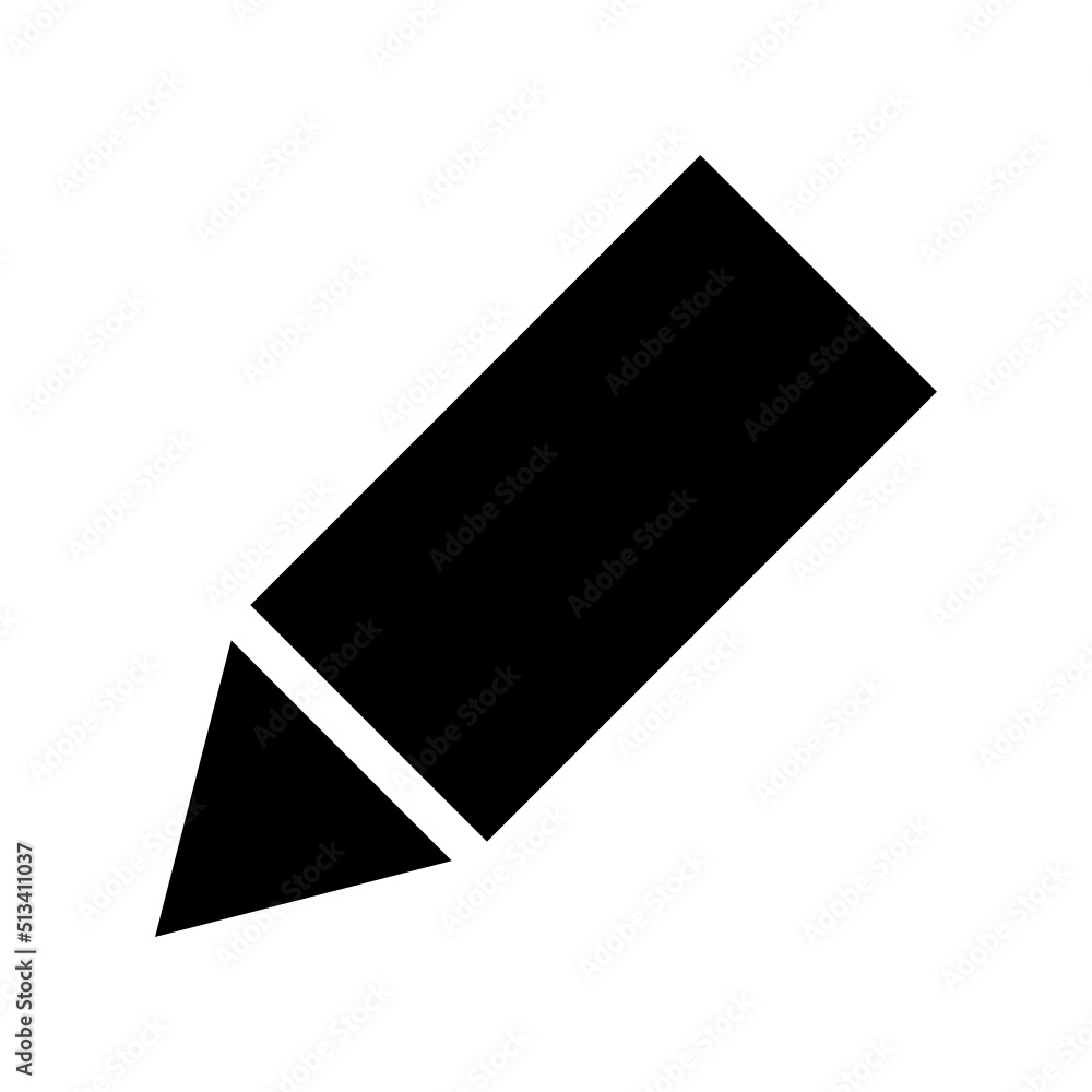 Pencil Icon Vector Symbol Design Illustration Pencil Icon Vector Symbol Design Illustration