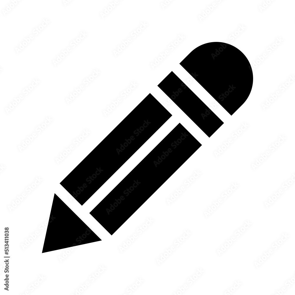 Pencil Icon Vector Symbol Design Illustration Pencil Icon Vector Symbol Design Illustration