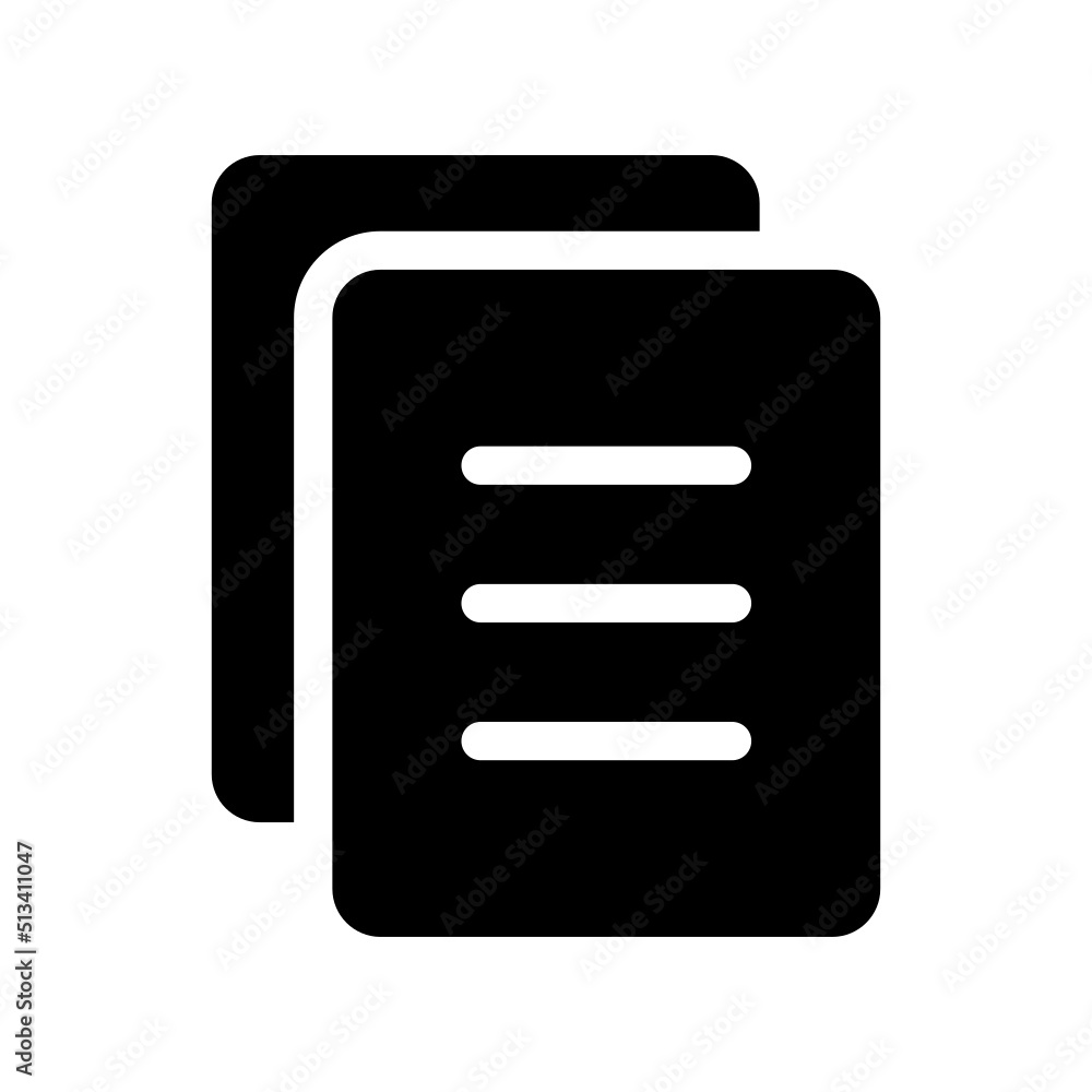 Copy Icon Vector Symbol Design Illustration Copy Icon Vector Symbol Design Illustration