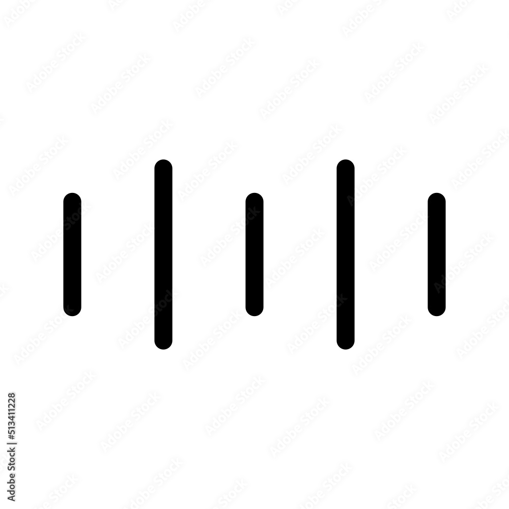 Soundwave Icon Vector Symbol Design Illustration Soundwave Icon Vector Symbol Design Illustration