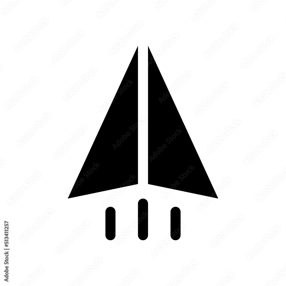 Fototapeta premium Send Icon Vector Symbol Design Illustration
