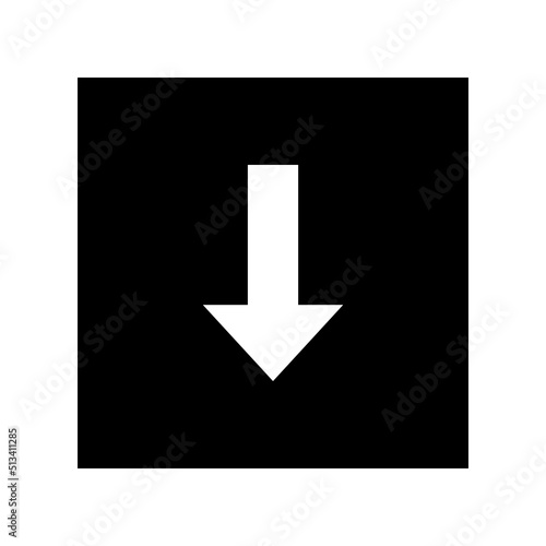 Arrow Icon Vector Symbol Design Illustration