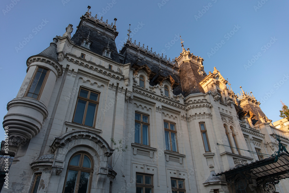 Historical building in Romania Bucharest