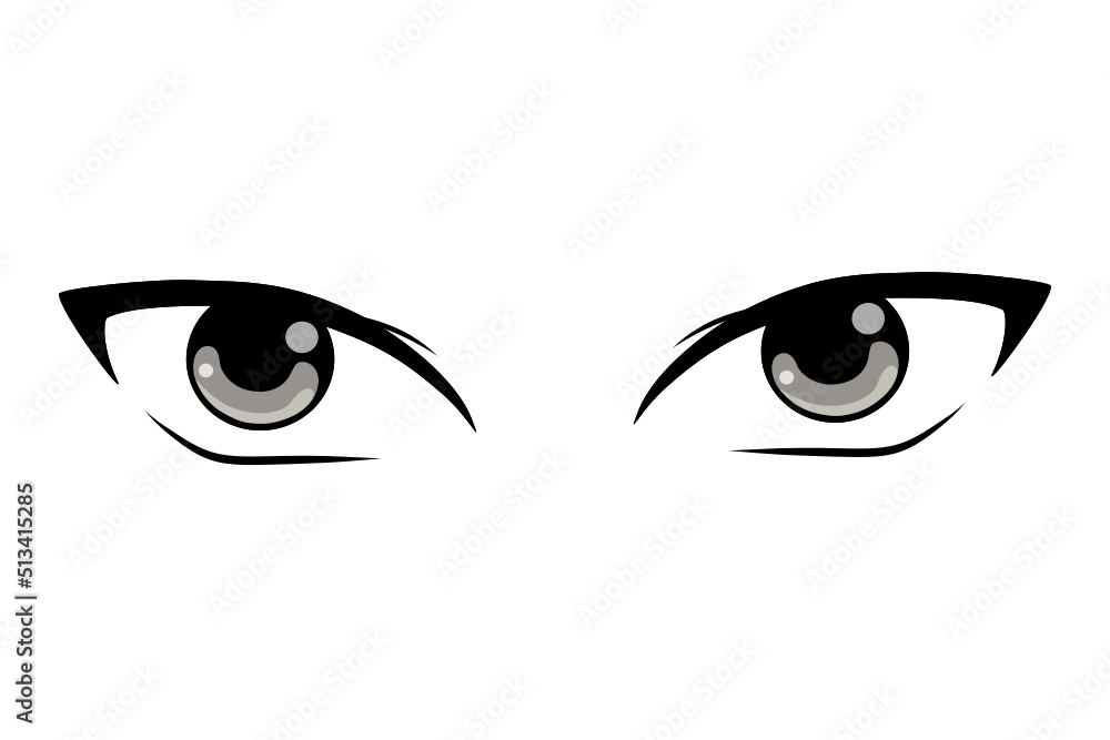 cute cartoon eyes Collection of cartoon eyes with a variety of emotions Japanese faces of male and female characters. Cartoon eyes. For shirt screen work. Vector illustration on a white background. cute cartoon eyes Collection of cartoon eyes with a variety of emotions Japanese faces of male and female characters. Cartoon eyes. For shirt screen work. Vector illustration on a white background.