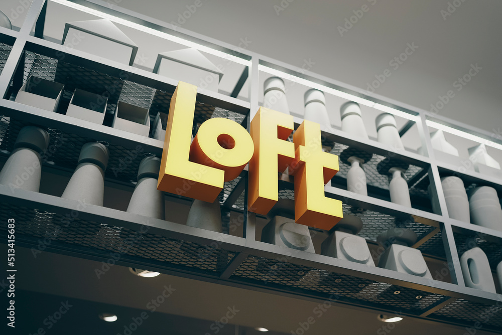 ロフト 企業の看板 ロゴマーク Stock 写真 | Adobe Stock