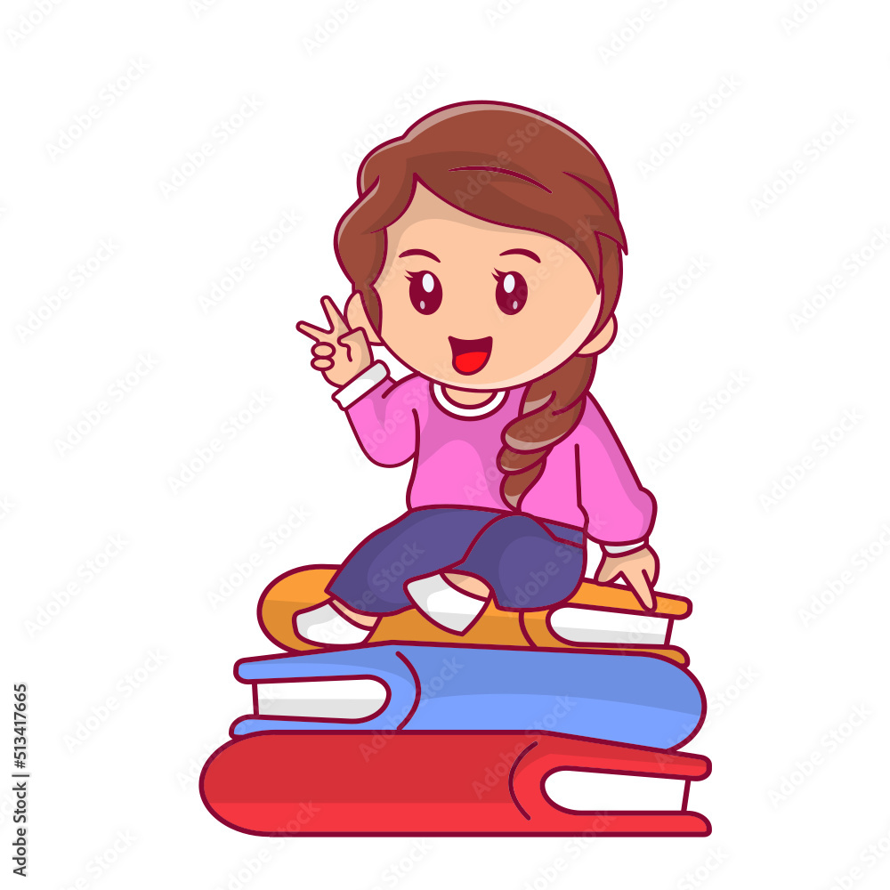 Cute kid back to school clipart Cute kid back to school clipart
