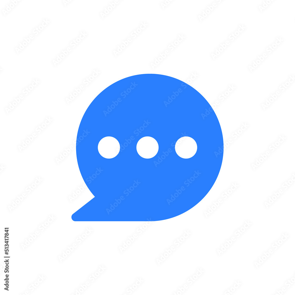 bubble chat icon vector. chat icon vector illustration bubble chat icon vector. chat icon vector illustration