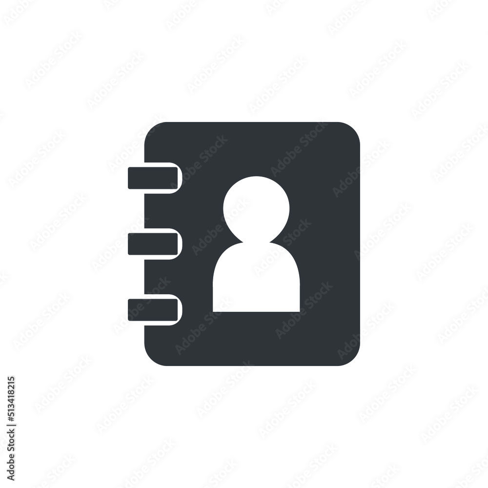 phonebook icon vector. phonebook icon vector illustration phonebook icon vector. phonebook icon vector illustration
