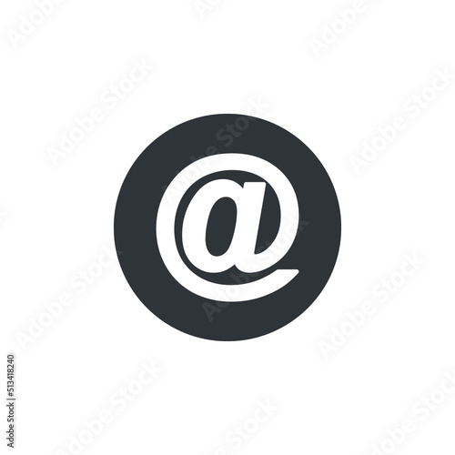 mail symbol icon vector. mail icon vector illustration