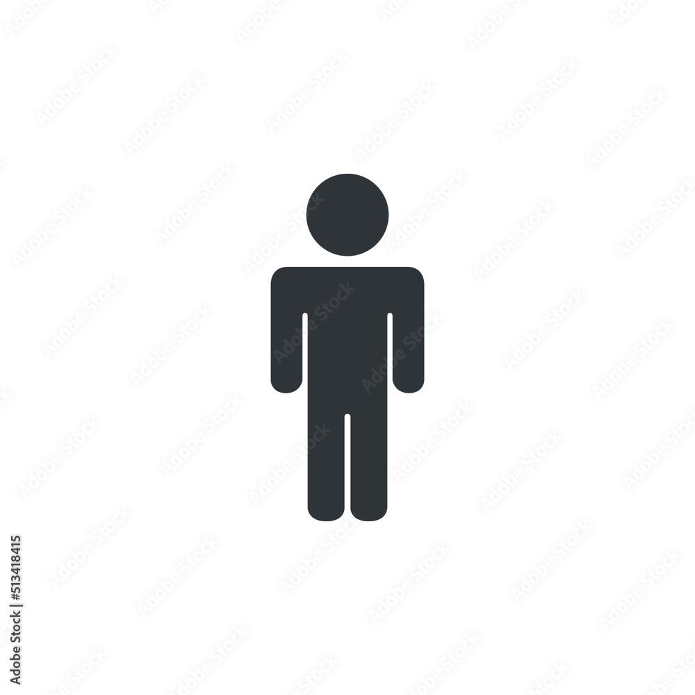 person icon vector. poeple icon vector illustration person icon vector. poeple icon vector illustration
