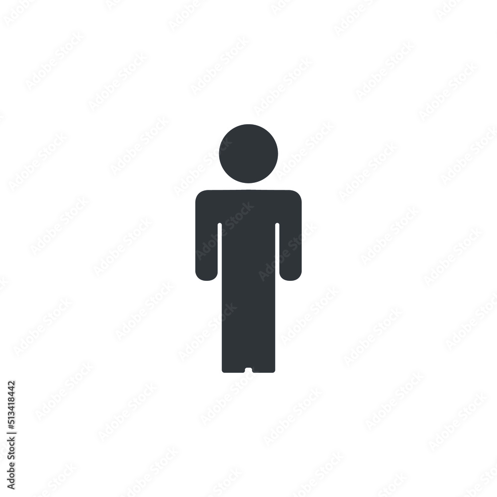 person icon vector. poeple icon vector illustration person icon vector. poeple icon vector illustration