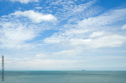 sea and sky background, beautiful landscape © sutichak