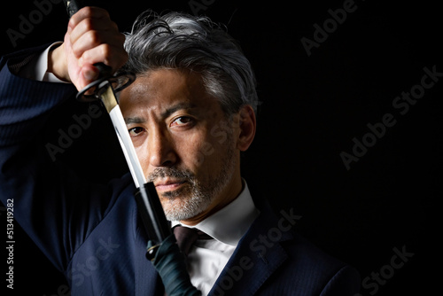 刀・日本刀・男性