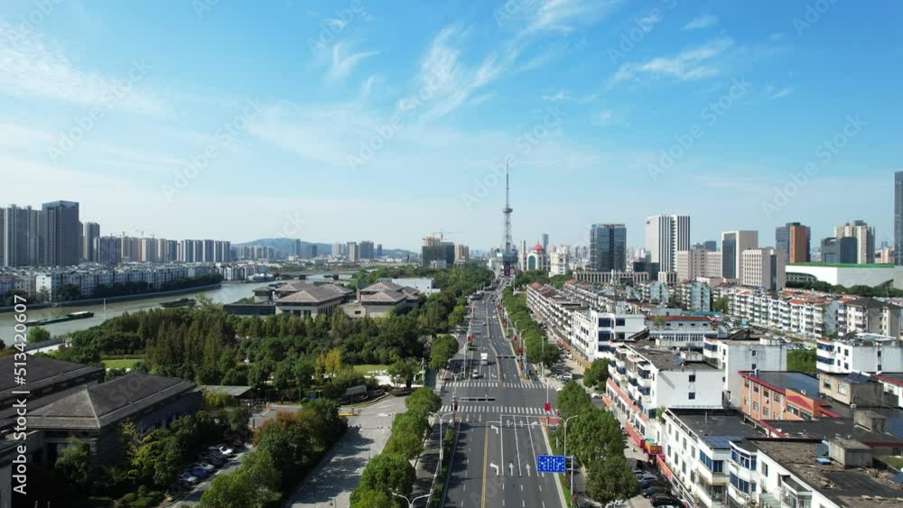 Urban scenery of Wuzhong District, Suzhou City, Jiangsu Province, China Urban scenery of Wuzhong District, Suzhou City, Jiangsu Province, China