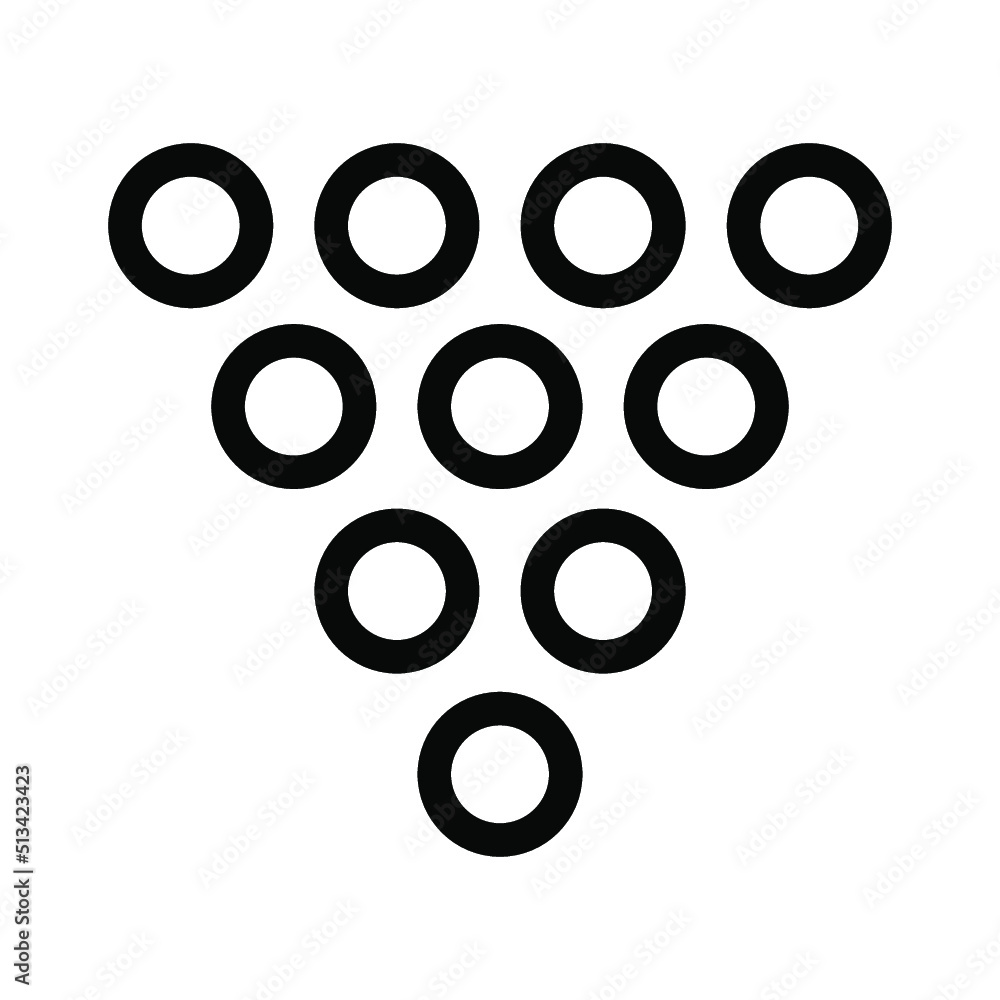 Illustration Vector Graphic of Bowling icon template Illustration Vector Graphic of Bowling icon template