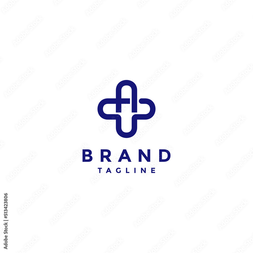 Initial Letter A With Continuous Line Forming Plus Icon. Logo Templates About the World of Health, Marketing to Education Illustrated in Letter A Which Has Long Continuous Lines Forming Medical Icons. Initial Letter A With Continuous Line Forming Plus Icon. Logo Templates About the World of Health, Marketing to Education Illustrated in Letter A Which Has Long Continuous Lines Forming Medical Icons.