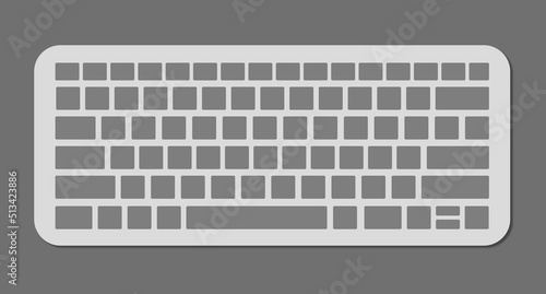 grey keyboard icon