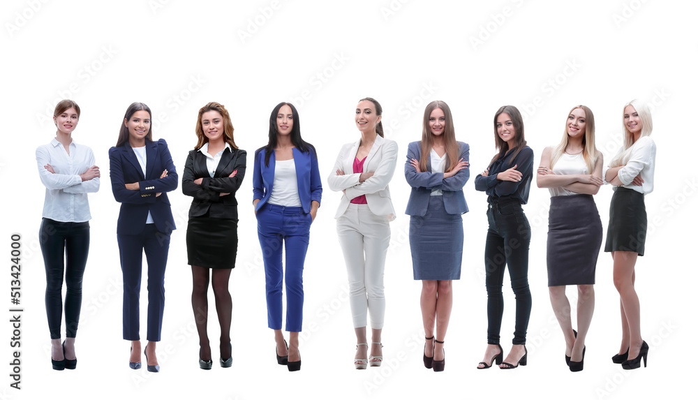 panoramic photo of a big business team standing together panoramic photo of a big business team standing together