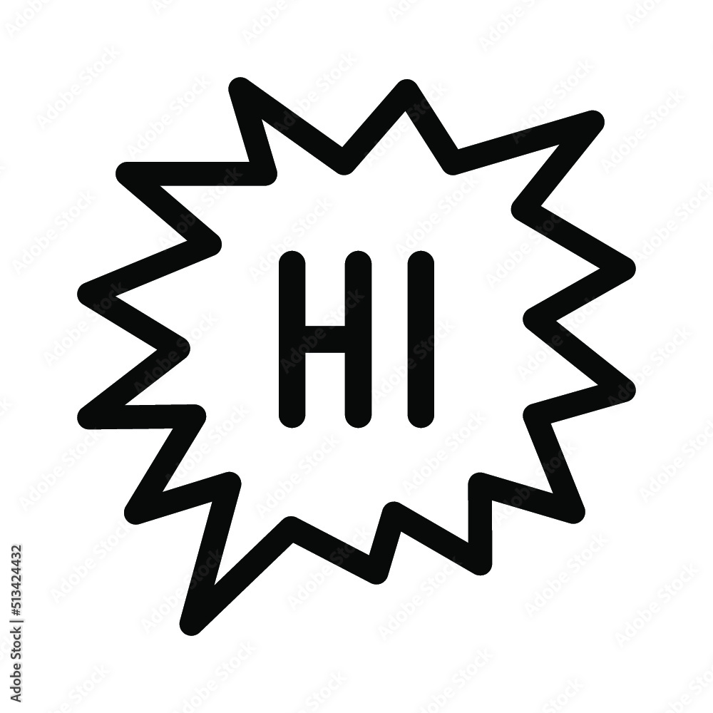 Illustration Vector Graphic of Bubble Speech icon template Illustration Vector Graphic of Bubble Speech icon template
